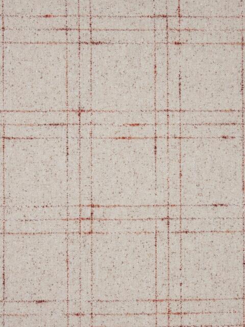 John Lewis Wool Mix Check Made to Measure Curtains or Roman Blind, Natural - image 1