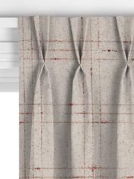 John Lewis Wool Mix Check Made to Measure Curtains or Roman Blind, Natural - thumbnail 5