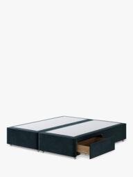 Hypnos Pocket Sprung Upholstered 2 Drawer Divan Base, Super King Size - thumbnail 2