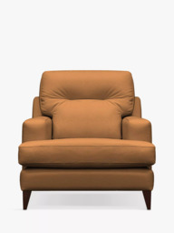 G Plan Vintage Seventy Two Leather Armchair, Dark Leg
