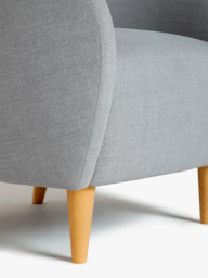 John Lewis ANYDAY Scoop Armchair, Light Leg - thumbnail 6