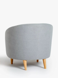 John Lewis ANYDAY Scoop Armchair, Light Leg - thumbnail 5