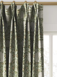 William Morris At Home Pimpernel Made to Measure Curtains or Roman Blind, Nettle - thumbnail 4
