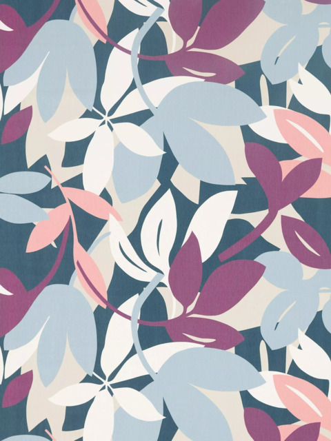 Scion Baja Made to Measure Curtains or Roman Blind, Grape - image 1