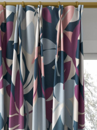 Scion Baja Made to Measure Curtains or Roman Blind, Grape - thumbnail 4