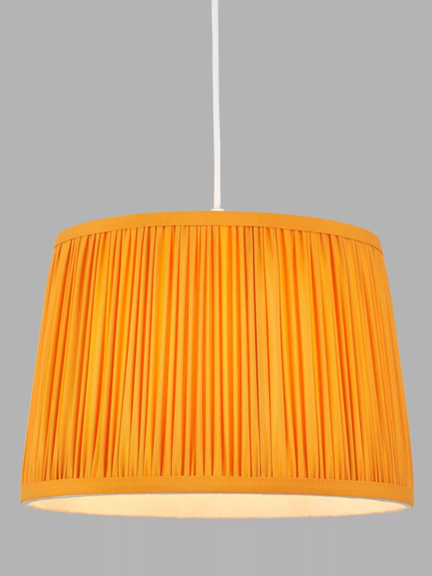 John Lewis + Matthew Williamson Faux Silk Pleated Lampshade