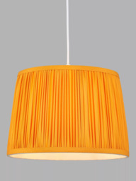 John Lewis + Matthew Williamson Faux Silk Pleated Lampshade - thumbnail 4