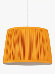 John Lewis + Matthew Williamson Faux Silk Pleated Lampshade - thumbnail 3