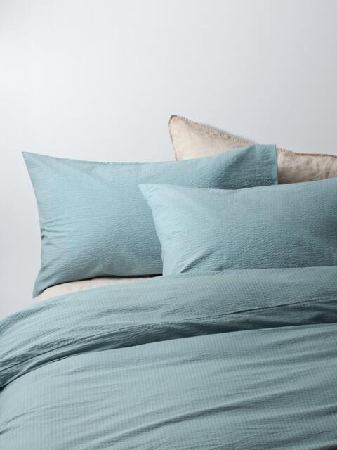 John Lewis Cotton Seersucker Duvet Cover Set - image 1