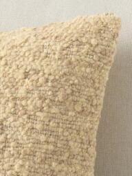 Pottery Barn Carson Woven Cushion Cover, Dark Flax - thumbnail 2