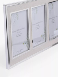 "Laura Ashley Harrison Triple Photo Frame, 4 x 6"" (10 x 15cm)" - thumbnail 3