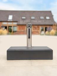 KETTLER Aluminium Balcony Parasol Base, 20kg - thumbnail 2