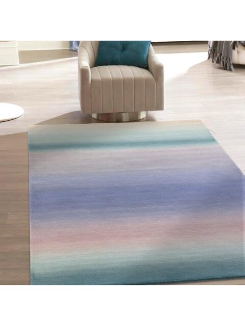 John Lewis Multi Ombre Rug, Blue - image 1
