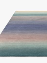 John Lewis Multi Ombre Rug, Blue - thumbnail 3