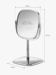Robert Welch Burford Pedestal Mirror - thumbnail 5