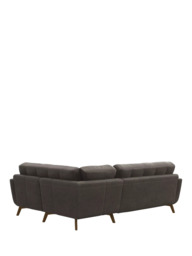 John Lewis Barbican RHF Corner End Leather Sofa, Light Leg - thumbnail 4