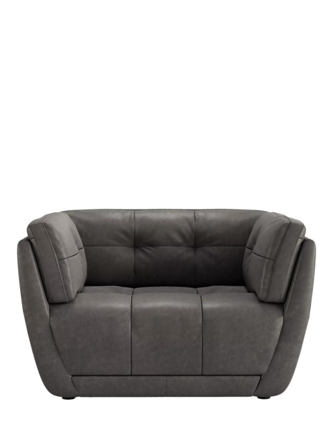 At The Helm Theo Leather Armchair - image 1