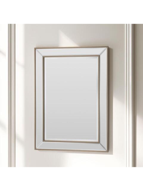 Yearn Bevelled Glass Rectangular Wall Mirror - image 1