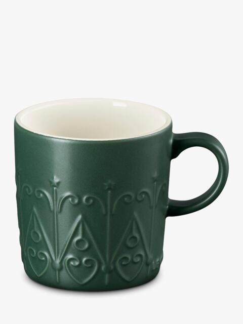 Le Creuset Stoneware L'Etoile Christmas Star Mug, 350ml, Foret - image 1