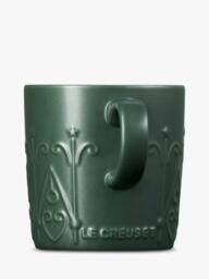 Le Creuset Stoneware L'Etoile Christmas Star Mug, 350ml, Foret - thumbnail 6