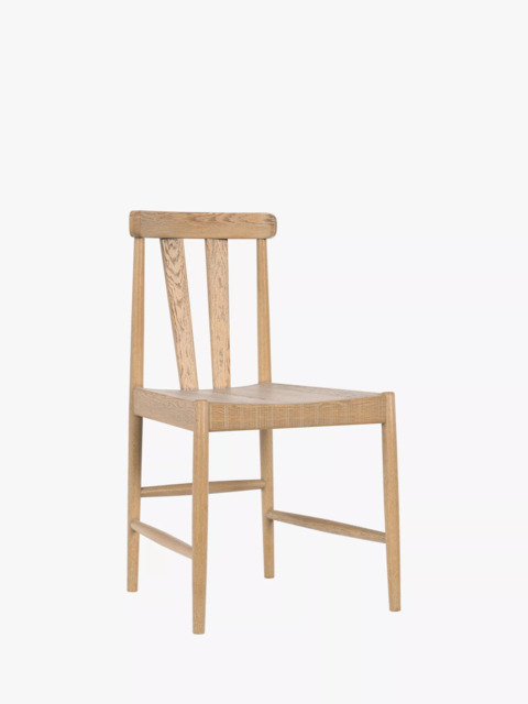 Laura Ashley Braystone Dining Chairs, Set of 2, Washed Oak - image 1