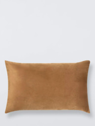 John Lewis Rectangular Velvet Cushion - thumbnail 1