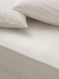 John Lewis Egyptian Cotton Percale Easy Care 260 Thread Count Deep Fitted Sheet - thumbnail 1