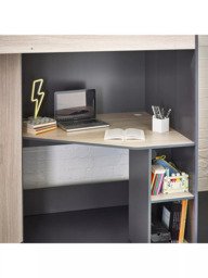 Julian Bowen Hercules High Sleeper Bed Frame, Single - thumbnail 3