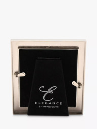 "Impressions Elegance Mother of Pearl Photo Frame, 3 x 3"" (8 x 8cm), White" - thumbnail 4
