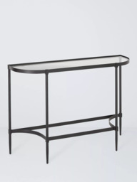 John Lewis Forge Console Table, Black - thumbnail 1