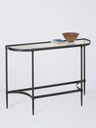 John Lewis Forge Console Table, Black - thumbnail 5