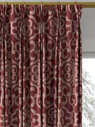Prestigious Textiles Bellucci Made to Measure Curtains or Roman Blind, Cardinal - thumbnail 6