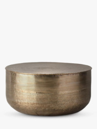 Gallery Direct Pueblo Coffee Table, Antique Brass - thumbnail 1