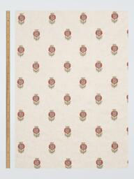 John Lewis Wilcote Pomegranate Embroidery Pair Blackout Lined Pencil Pleat Curtains - thumbnail 4