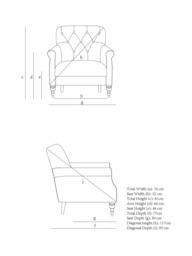 John Lewis ANYDAY Edie Armchair, Light Leg - thumbnail 2