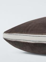 John Lewis Boxed Velvet Cushion - thumbnail 3