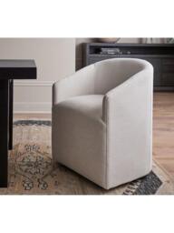 Pottery Barn Baldwin Dining Chair, Oatmeal - thumbnail 3