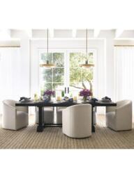 Pottery Barn Baldwin Dining Chair, Oatmeal - thumbnail 4