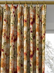 Sanderson Simi Made to Measure Curtains or Roman Blind, Copper - thumbnail 2