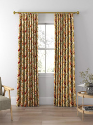 Sanderson Simi Made to Measure Curtains or Roman Blind, Copper - thumbnail 3