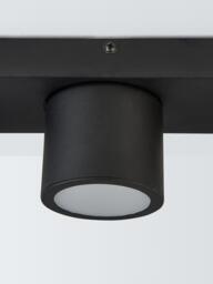 John Lewis Wilson 4 Spotlight Ceiling Bar, Black - thumbnail 3