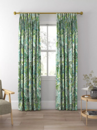 Harlequin Alotau Made to Measure Curtains or Roman Blind, Fig Leaf/Tree Canopy - thumbnail 5