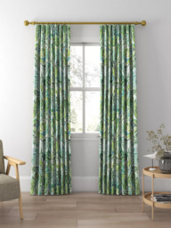 Harlequin Alotau Made to Measure Curtains or Roman Blind, Fig Leaf/Tree Canopy - thumbnail 3