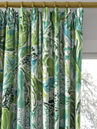 Harlequin Alotau Made to Measure Curtains or Roman Blind, Fig Leaf/Tree Canopy - thumbnail 2