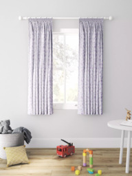 John Lewis Safari & Friends Pencil Pleat Pair 3 Pass Blackout Children's Curtains - thumbnail 2