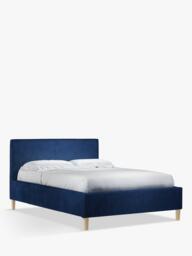 John Lewis Emily 2 Drawer Upholstered Bed Frame, Double - thumbnail 2