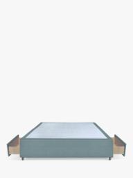 John Lewis Non-Sprung Upholstered 2 Drawer Divan Base, Small Double - thumbnail 4