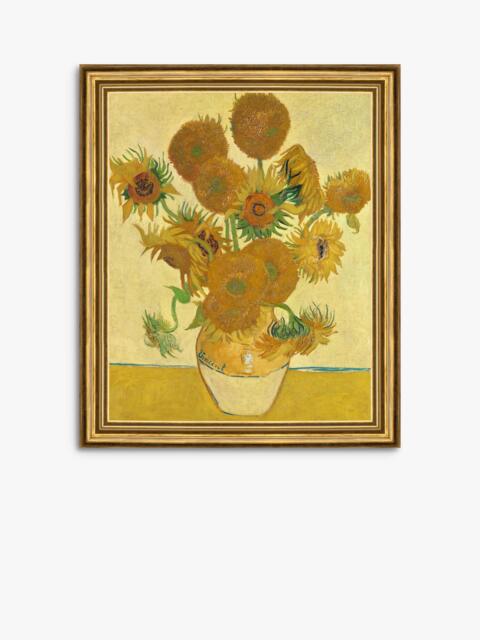 Brookpace Lascelles Vincent Van Gogh 'Sunflowers' Framed Canvas Print, 29 x 34cm - image 1