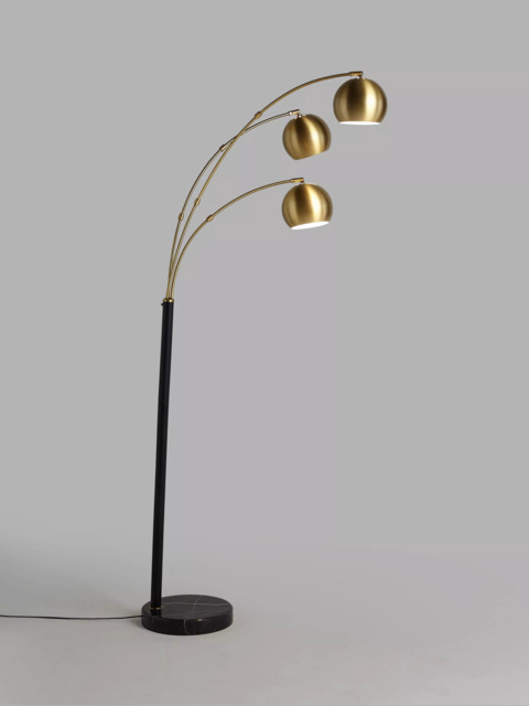 John Lewis Hector 3 Arm Arched Floor Lamp - image 1