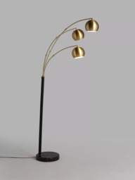 John Lewis Hector 3 Arm Arched Floor Lamp